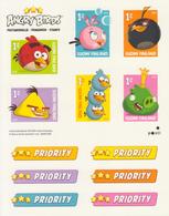 Finlandia 2013  Yvert Tellier  2226/31 Personajes Infantiles "Angry Birds"  (6v - Unused Stamps