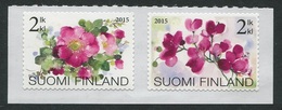 Finlandia 2015  Yvert Tellier  2358/59 Flora: Flores (2v) ** - Nuovi