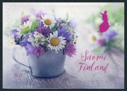 Finlandia 2017  Yvert Tellier  2465 Flores De Veranos  ** - Ungebraucht