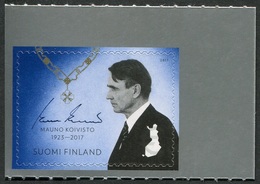 Finlandia 2017  Yvert Tellier  2494 Pers: Presidente Mauno Koivisto ** - Unused Stamps