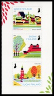 Finlandia 2017  Yvert Tellier  2495/97 Parques Nacionales Urbano - 3v De Crn ** - Ungebraucht