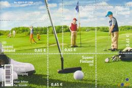 Finlandia 2005  Yvert Tellier - HB -  36 Golf.és1721/24 ** - Blocks & Sheetlets