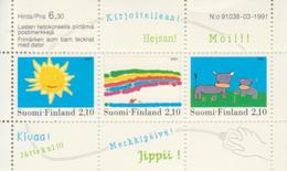 Finlandia 1991  Yvert Tellier - HB -  7 Concurso De Dibujo Infantil ** - Blocks & Sheetlets
