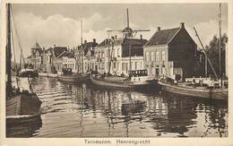 TERNEUZEN - Heerengracht. (péniches) - Terneuzen