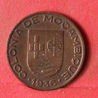 MOÇAMBIQUE 20 CENTAVOS 1936 -    KM# 64 - (Nº32520) - Mozambique