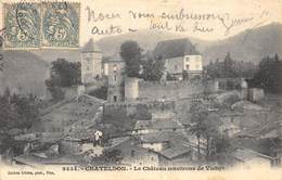 CPA 63 CHATELDON LE CHATEAU - Chateldon