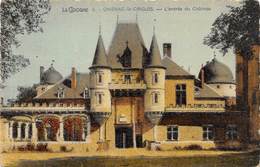 CPSM 63 CHIDRAC ST CIRGUES L ENTREE DU CHATEAU - Other & Unclassified