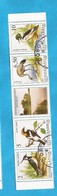 1991  2463-66 JUGOSLAVIJA  SERBIA SRBIJA SERBIEN FAUNA WWF ESPECES BIRDS PROTEGEES GESCHUEZTE TIEREN USED - Used Stamps