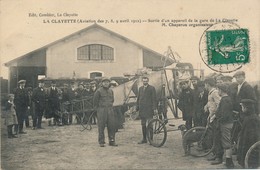 I183 - 71 - LA CLAYETTE - Saône-et-Loire - Aviation Les 7,8,9 Avril 1912 - Sortie D'un Appareil De La Gare - M. Chaperon - Altri Comuni