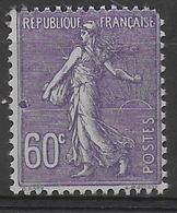 1924 - YVERT N° 200 VARIETE ANNEAU DE LUNE ! ** MNH (UNE DENT COURTE) - COTE = 70 EUR. - SEMEUSE - Nuevos