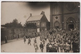 Carte Photo 80 Villers Bretonneux Militaria Obsèques Enterrement - Villers Bretonneux