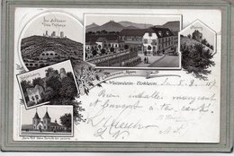 CPA - WINTZENHEIM-TÜRCKHEIM (68) - Carte Gruss Multivues De 1897 - Aloys Meyer Weinstiche - Wintzenheim