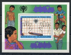 RC 14653 TCHAD ANNÉE INTERNATIONALE DE L'ENFANT 1979 BLOC FEUILLET NEUF ** MNH TB - Tsjaad (1960-...)