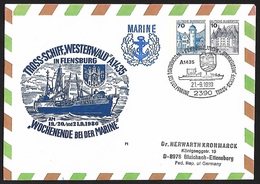 1980 - DEUTSCHLAND - Cover [Westerwald] + Michel 913+918 + FLENSBURG 1 - Enveloppes Privées - Oblitérées