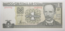 Cuba - 1 Peso - 2003 - PICK 121c - NEUF - Cuba