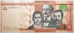 Dominicaine (Rép.) - 100 Pesos - 2014 - PICK 190a - NEUF - República Dominicana