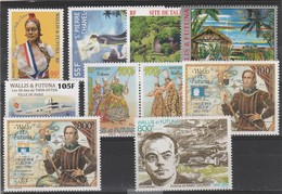 LOT 262 WALLIS ET FUTUNA N°804-836-819-858-689-690-PA 164-173-174-183 ** FACIALE - Lots & Serien