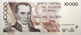 Équateur - 10000 Sucres - 1998 - PICK 127c - NEUF - Equateur