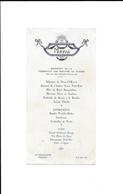 8 MAI 1938 PYRENEES ORIENTALES - BANQUET AMPUTES DE GUERRE - GRAND HOTEL PERPIGNAN - MENU - Menú