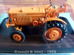 TRACTEUR RENAULT R 3042 1950 ECHELLE 1/64EME OU 1/67EME - Autres & Non Classés