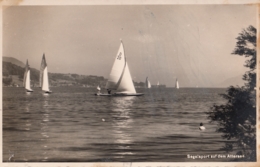 Segelsport Auf Dem Attersee , Sailing Regata 1957 - Attersee-Orte