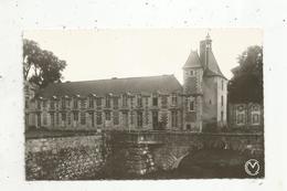 Cp, 77 , FLEURY EN BIERE ,le Château , Voyagée 1955 - Andere & Zonder Classificatie