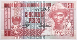Guinée-Bissau - 50 Pesos - 1990 - PICK 10 - NEUF - Guinee-Bissau
