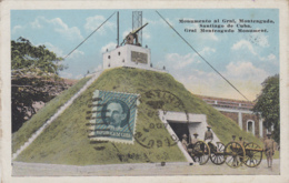 Amérique - Antilles - Cuba - Santiago De Cuba - Monumento Al General Monteagudo - Militaria - 1925 - Cuba