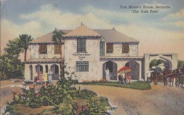 Amérique - Antilles - Bermuda - Tom Moore's House - The Irish Poet - 1938 Postmarked St Georges 1938 - Bermudes