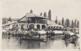 Amérique - Mexique Mexico - Xochimilco - Foto - Bâteaux Rivière Fête - México