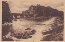 Tierce, Le Pont Sur La Sarthe Et Les Chutes D'eau De La Vidange (pk65022) - Tierce