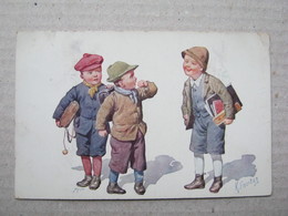 Illustrateur Karl Feiertag / Three Children ..., 1911. - Feiertag, Karl