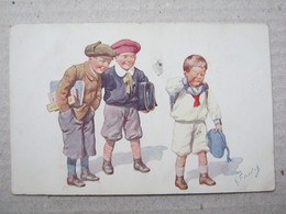 Illustrateur Karl Feiertag / Children, " Crying Sailor " ..., 1911. - Feiertag, Karl