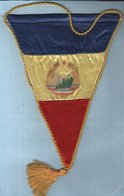 ROMANIA / Pennant / Mountaineering Tourism Federation. Coat Of Arms. Flag. - Other