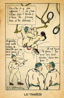 Humour Agrès Trapèze Anneaux . - Gimnasia