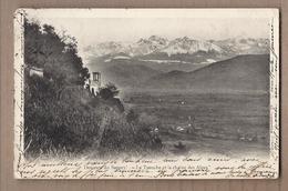 CPA 38 - LA TRONCHE - Descente Du Sappey - La Tronche Et La Chaîne Des Alpes - TB PLAN Vallée + Jolie Oblitération 1905 - La Tronche