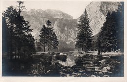 HINTERER LANGBATHSEE BEI EBENSEE-REAL PHOTO-1933 - Ebensee