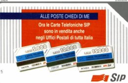 ITALIE CARTA TELEFONICA ALLE POSTE CHIEDI DI ME LIRE 10.000 - [4] Sammlungen