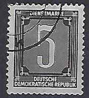 Germany (DDR) 1956 Dienstmarken B (o) Mi.1 - Used