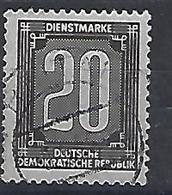 Germany (DDR) 1956 Dienstmarken B (o) Mi.3 - Used