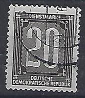 Germany (DDR) 1956 Dienstmarken B (o) Mi.3 - Afgestempeld