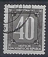 Germany (DDR) 1956 Dienstmarken B (o) Mi.4 - Used