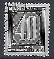 Germany (DDR) 1956 Dienstmarken B (o) Mi.4 - Usados