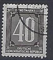 Germany (DDR) 1956 Dienstmarken B (o) Mi.4 - Usados