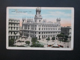 Cuba / Kuba 1929 AK Centro Asturiano Club Havana Palace Of White Stone. Stempel 2 Mal Abgeschlagen! - Briefe U. Dokumente