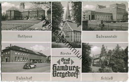 Hamburg-Bergedorf - Badeanstalt - Bahnhof - Verlag Ferd. Lagerbauer & Co. Hamburg - Bergedorf