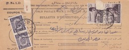 STORIA POSTALE - EGITTO - BOLLETTINO SPEDIZIONE POSTALE - Lettres & Documents