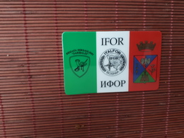 Phonecard IFOR Forces In Bosnia (Mint,New) 2 Scans Rare - Altri & Non Classificati