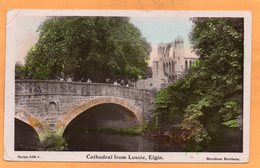 Elgin UK 1907 Real Photo Postcard - Moray