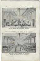 75 Paris Carte Offert Par Le Journal  Depart Du Journaj  Et Garage Des Automobiles - Ohne Zuordnung